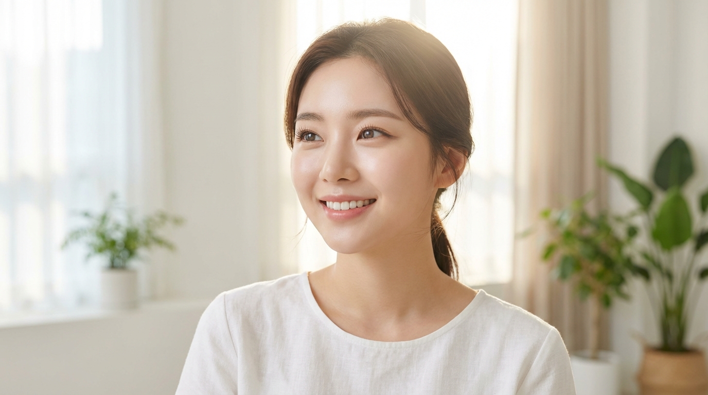 맑고 초롱초롱한 눈