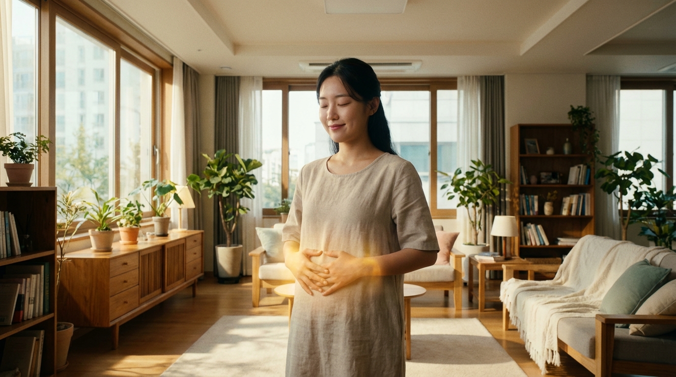 따뜻한 자궁 환경