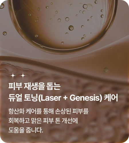 듀얼 토닝 재생 케어